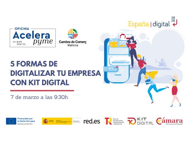 5 formas de digitalizar tu empresa con Kit Digital 